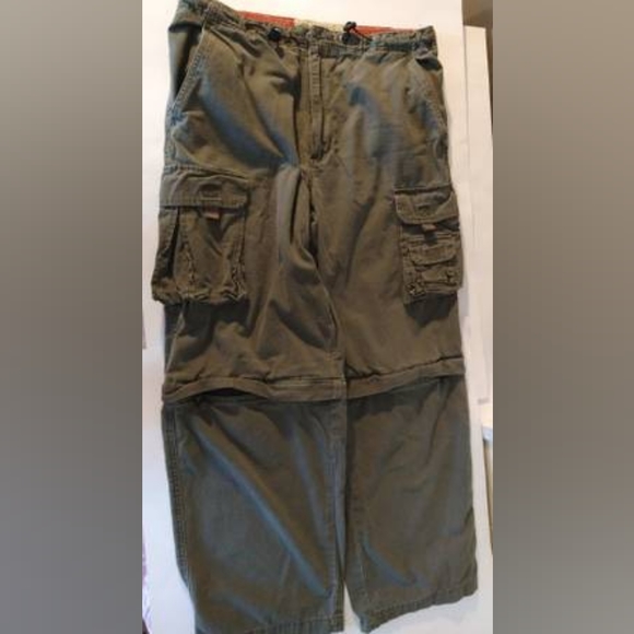 American Eagle Outfitters Pants Cargo Pants Zip To Shorts 3w 30l